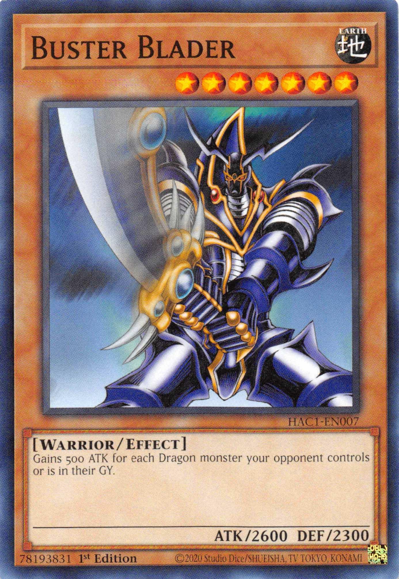 Buster Blader [HAC1-EN007] Common - Josh's Cards
