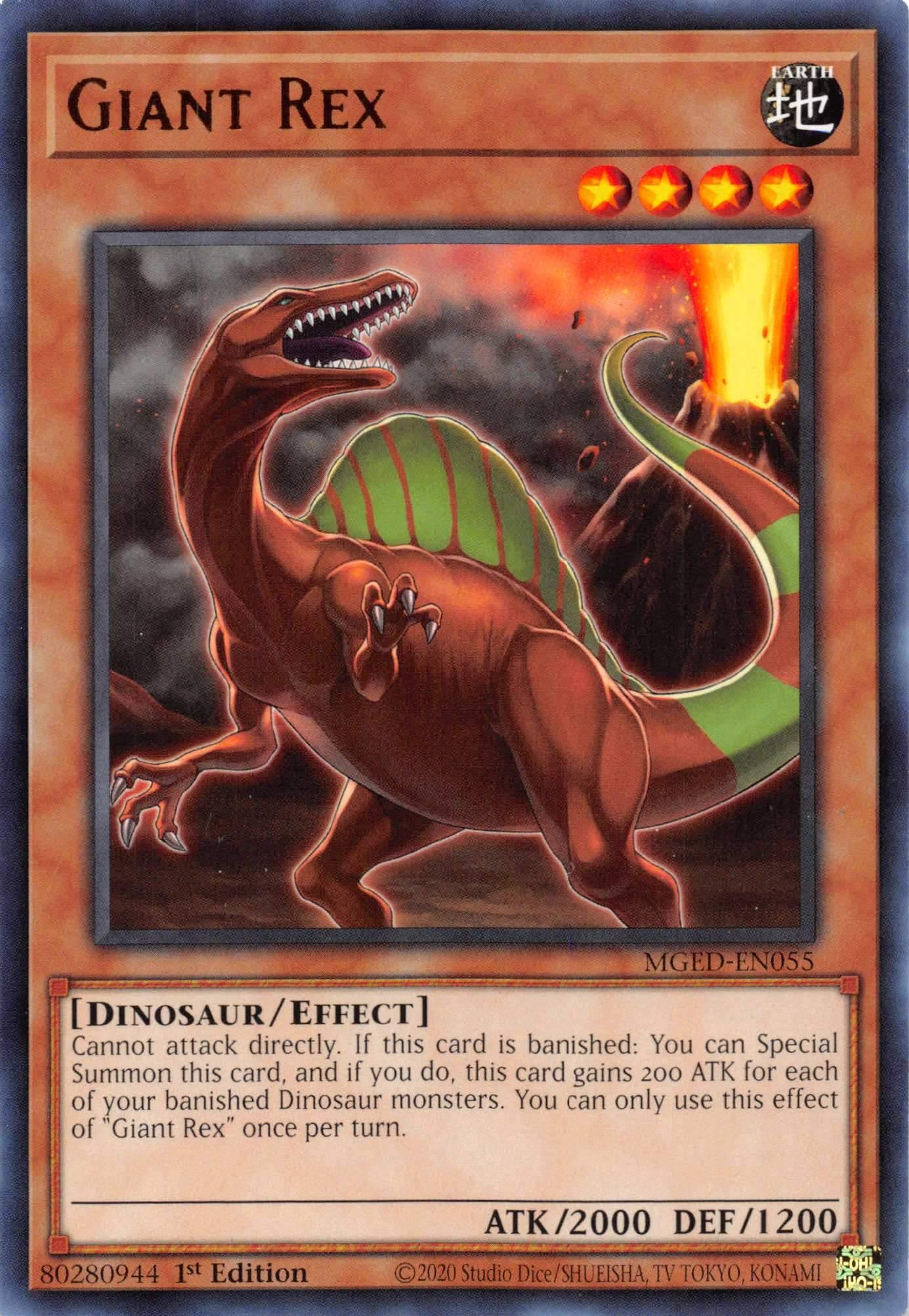 Giant Rex [MGED-EN055] Rare - Josh's Cards