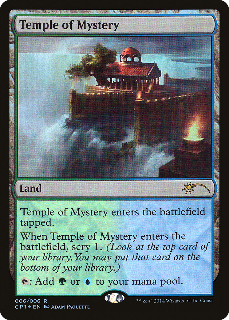 Temple of Mystery (UMP-006) - Magic 2015 Clash Pack Foil
