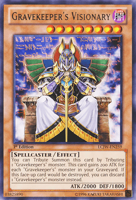 Gravekeeper's Visionary [LCJW-EN259] Rare - Josh's Cards