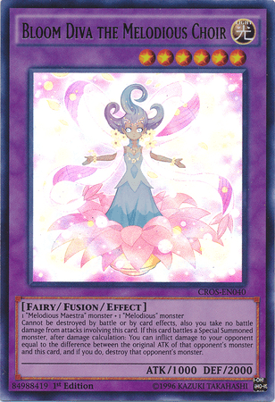 Bloom Diva the Melodious Choir [CROS-EN040] Ultra Rare - Josh's Cards
