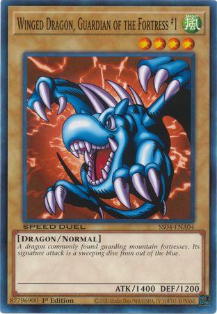 Winged Dragon, Guardian of the Fortress #1 [SS04-ENA04] Common - Josh's Cards