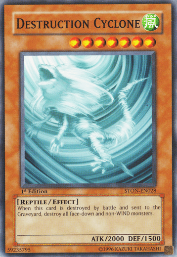 Destruction Cyclone [STON-EN028] Common - Josh's Cards