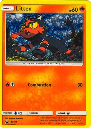 Litten (General Mills Promo) SM02 - Miscellaneous Cards & Products Holofoil
