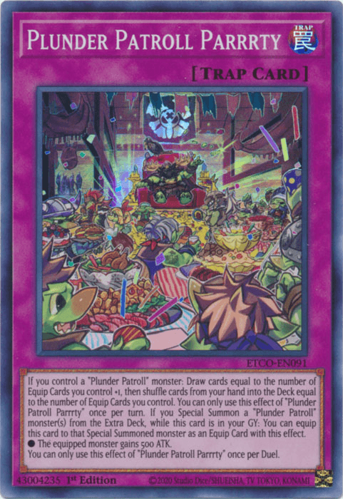 Plunder Patroll Parrrty [ETCO-EN091] Super Rare - Josh's Cards