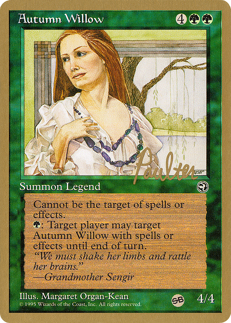 Autumn Willow (WCD-) - Pro Tour Collector Set