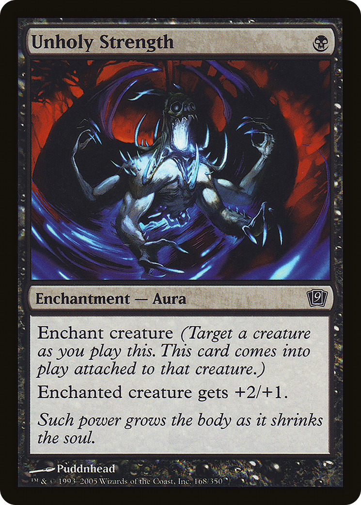 Unholy Strength [Ninth Edition] Foil