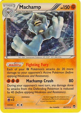 Machamp (Cosmos Holo) 046/111 - Blister Exclusives Holofoil