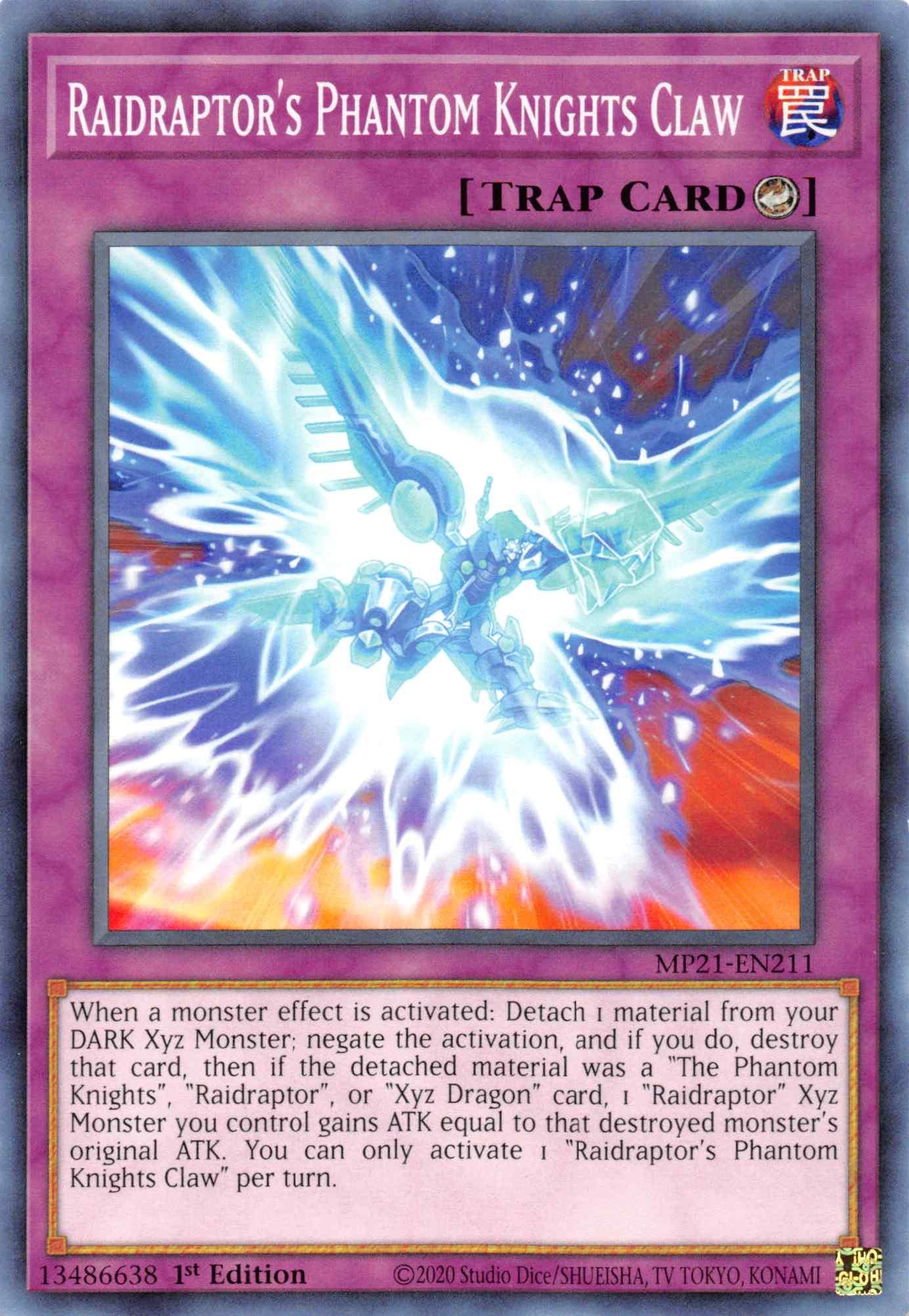 Raidraptor's Phantom Knights Claw [MP21-EN211] Common - Josh's Cards