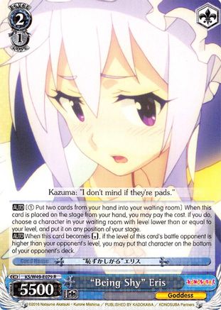 "Being Shy" Eris (KS/W49-E079 R) - KonoSuba