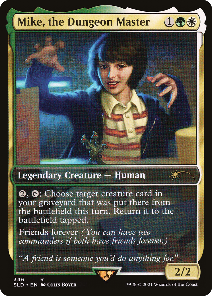 Othelm, Sigardian Outcast (SLD-346) - Secret Lair Drop / Mike, the Dungeon Master