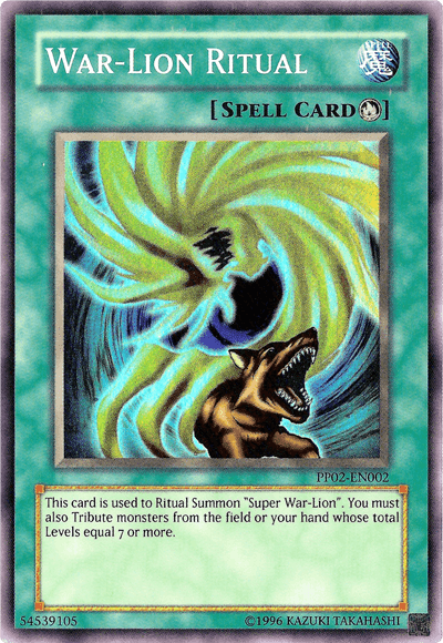 War-Lion Ritual [PP02-EN002] Super Rare - Josh's Cards