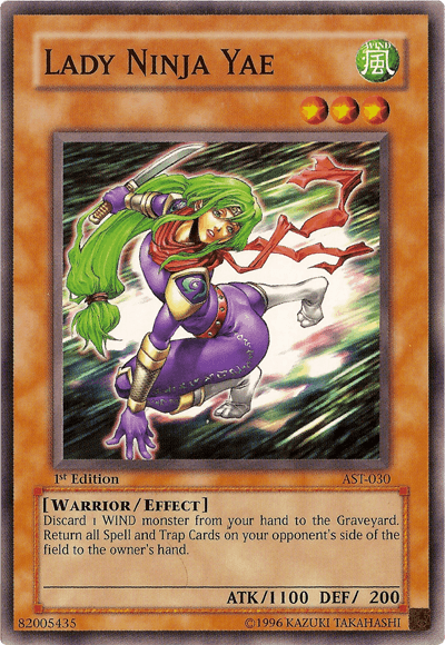 Lady Ninja Yae [AST-030] Common - Josh's Cards
