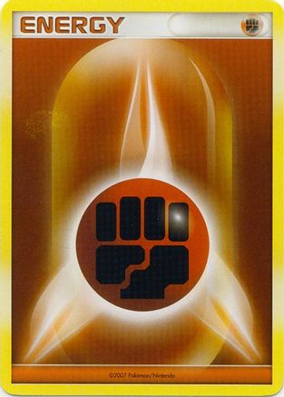 FightingEnergy (2007 Unnumbered Style Non-Holo) /P - League & Championship Cards