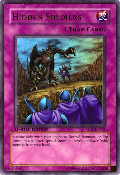Hidden Soldiers [SP02-EN003] Ultra Rare - Josh's Cards