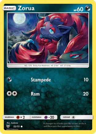 Zorua [52] (Shining Legends)