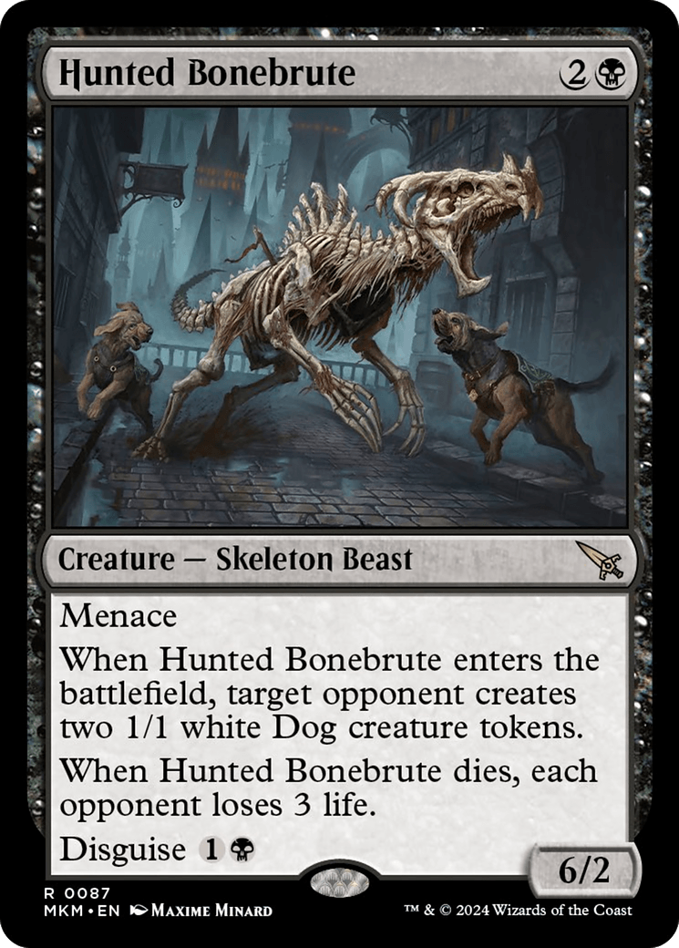 Hunted Bonebrute [Murders at Karlov Manor] - Josh's Cards