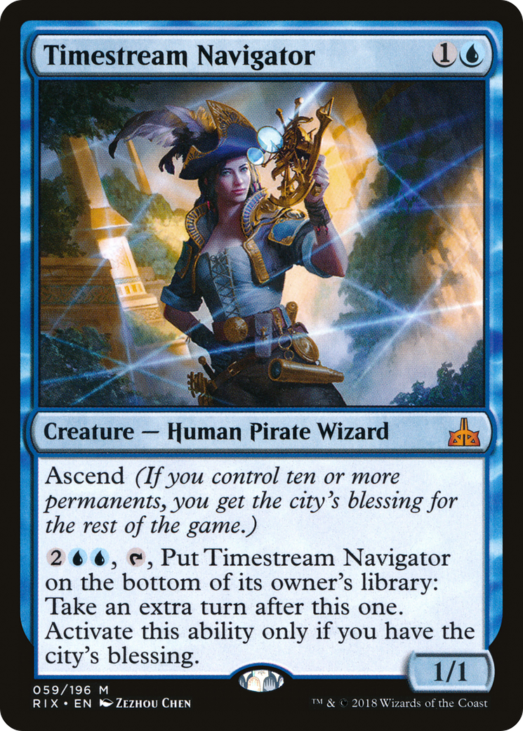 Timestream Navigator (RIX-059) - Rivals of Ixalan Foil