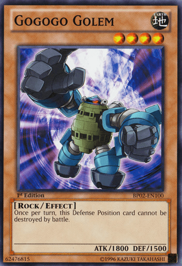 Gogogo Golem [BP02-EN100] Mosaic Rare - Josh's Cards