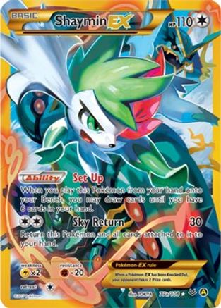 Shaymin EX 77a/108 - Alternate Art Promos Holofoil