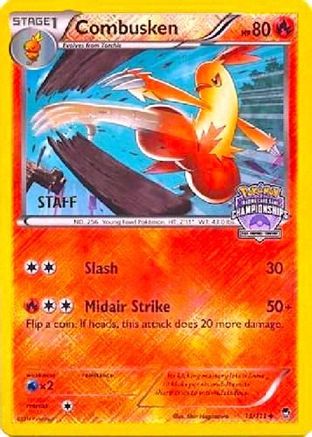Combusken 013/111 - League & Championship Cards - Reverse Holofoil