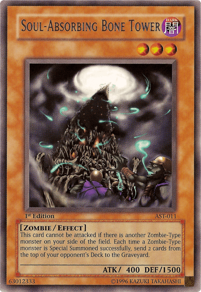 Soul-Absorbing Bone Tower [AST-011] Rare - Josh's Cards
