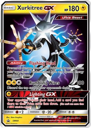 Xurkitree-GX [SM68] (SM Black Star Promos) Holofoil