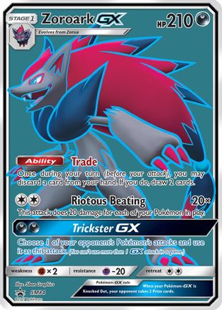 Zoroark-GX [SM84] (SM Black Star Promos) Holofoil