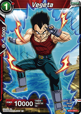 Vegeta (BT17-026) [Ultimate Squad] Parallel Foil