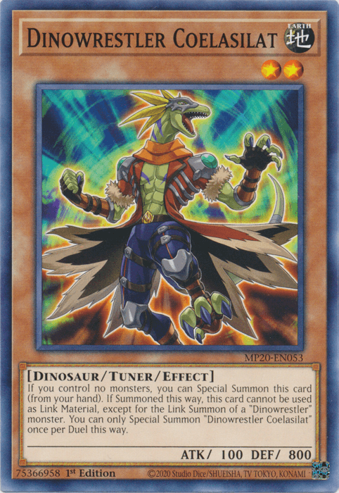 Dinowrestler Coelasilat [MP20-EN053] Common - Josh's Cards