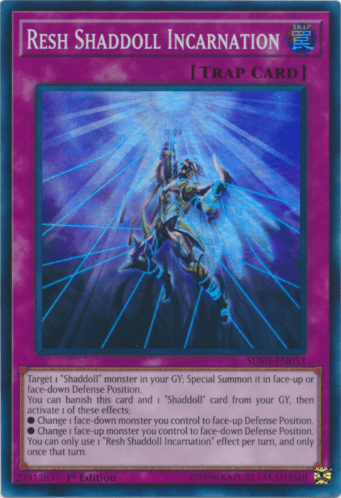 Resh Shaddoll Incarnation [SDSH-EN033] Super Rare - Josh's Cards