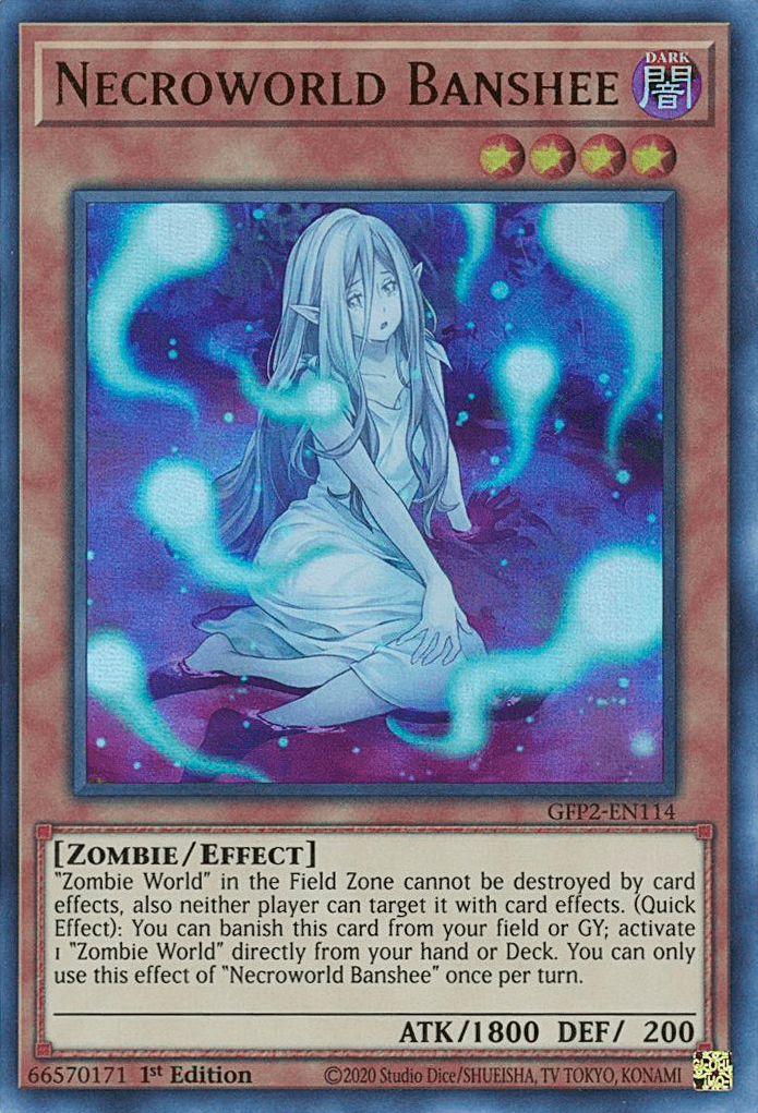 Necroworld Banshee [GFP2-EN114] Ultra Rare - Josh's Cards