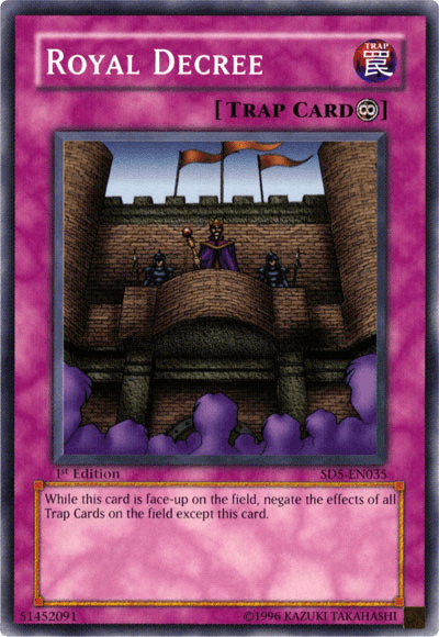 Royal Decree [SD5-EN035] Common - Josh's Cards