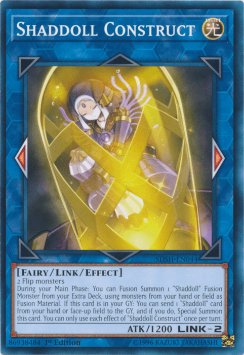 Shaddoll Construct [SDSH-EN044] Common - Josh's Cards