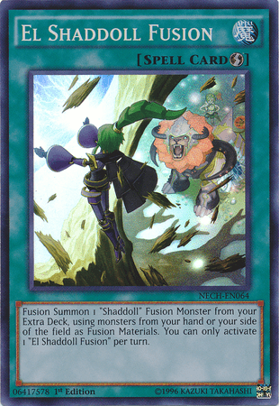 El Shaddoll Fusion [NECH-EN064] Super Rare - Josh's Cards