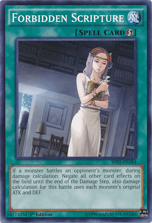 Forbidden Scripture [BP03-EN184] Common - Josh's Cards