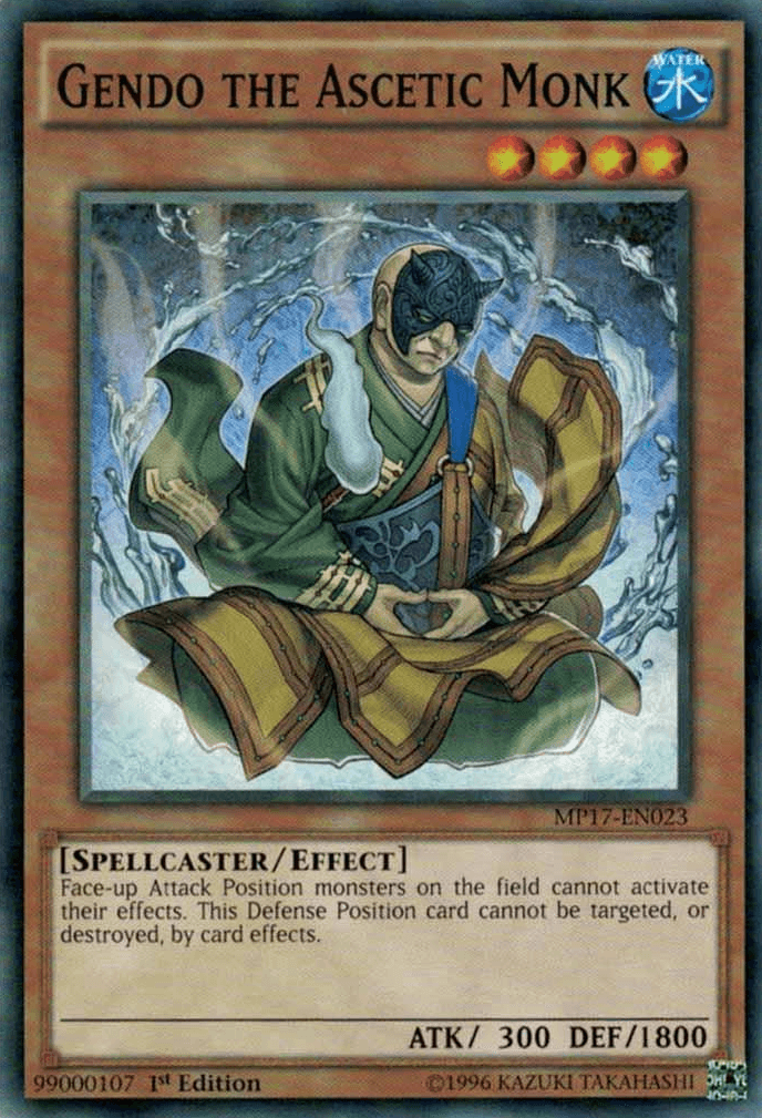Gendo the Ascetic Monk [MP17-EN023] Common - Josh's Cards
