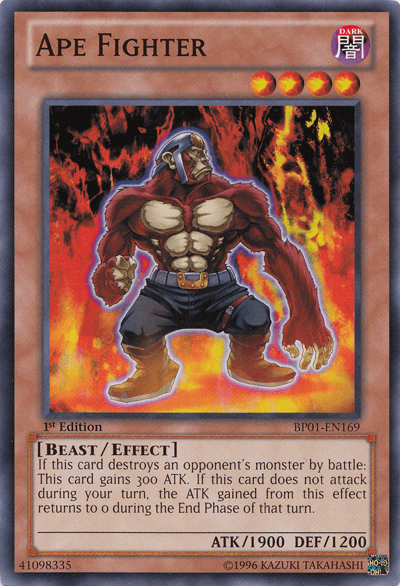 Ape Fighter [BP01-EN169] Common - Josh's Cards