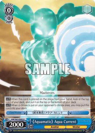 "Aquamatic" Aqua Current (AW/S43-E085 U) - Accel World -Infinite Burst-