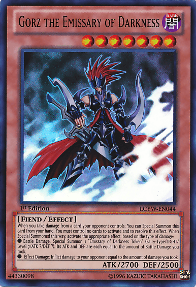 Gorz the Emissary of Darkness [LCYW-EN044] Ultra Rare - Josh's Cards