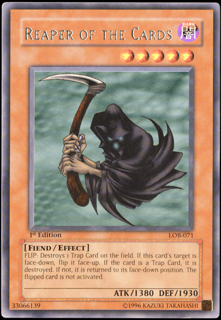 Reaper of the Cards [LOB-071] Rare - Josh's Cards