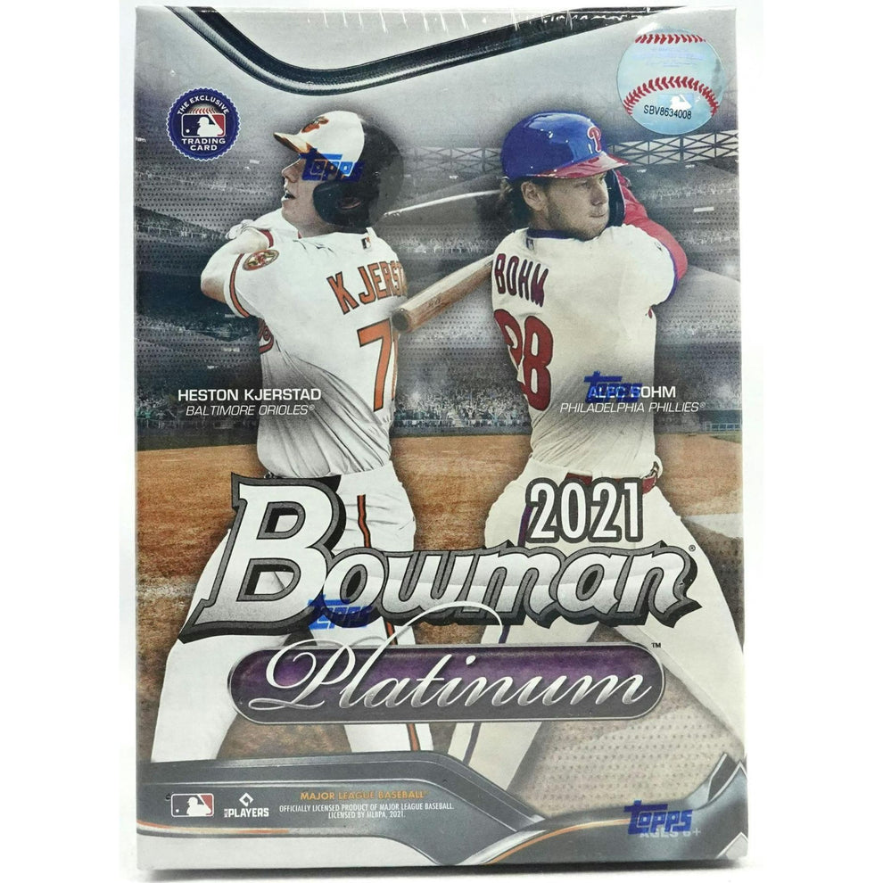 2021 Topps Bowman Platinum Baseball Blaster Box