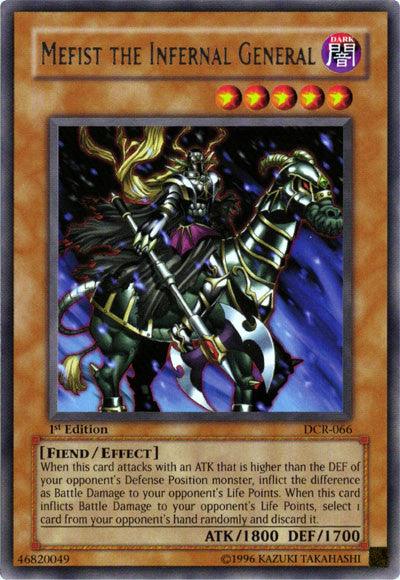 Mefist the Infernal General [DCR-066] Rare - Josh's Cards