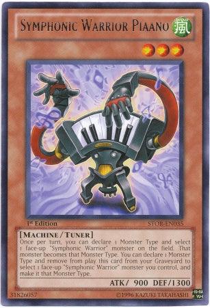 Symphonic Warrior Piaano [STOR-EN035] Rare - Josh's Cards
