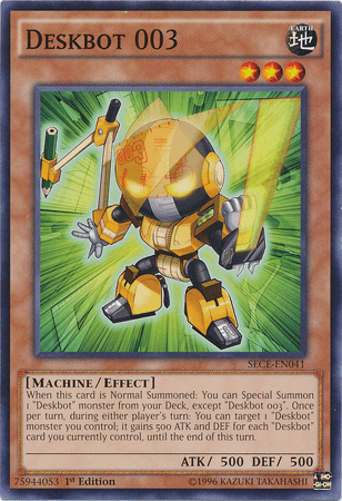 Deskbot 003 [SECE-EN041] Common - Josh's Cards