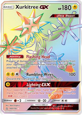 Xurkitree-GX [160] (Ultra Prism) Holofoil