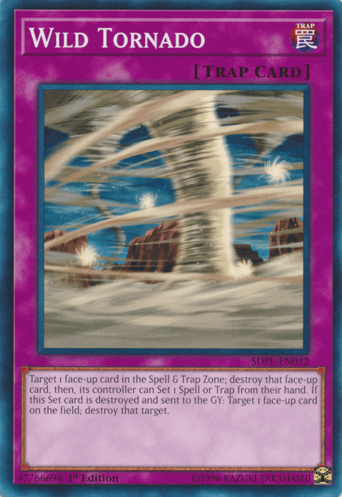 Wild Tornado [SDPL-EN032] Common - Josh's Cards