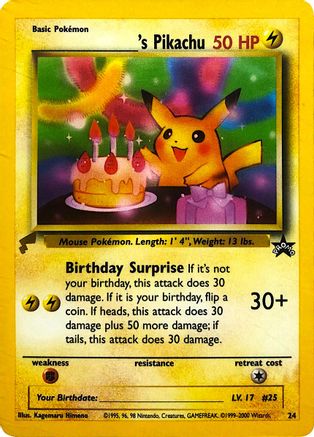 ______'s Pikachu [24] (Pikachu World Collection Promos)