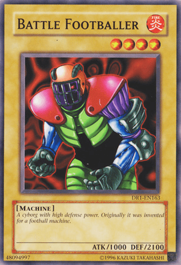 Battle Footballer [DR1-EN163] Common - Josh's Cards