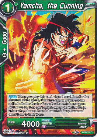 Yamcha, the Cunning (BT8-051) [Malicious Machinations] Parallel Foil